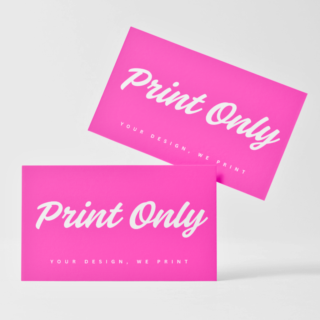 Print Only Business Cards - Double Sided Glossy, 15pt., Full Color, Round Edge Option - 1112625