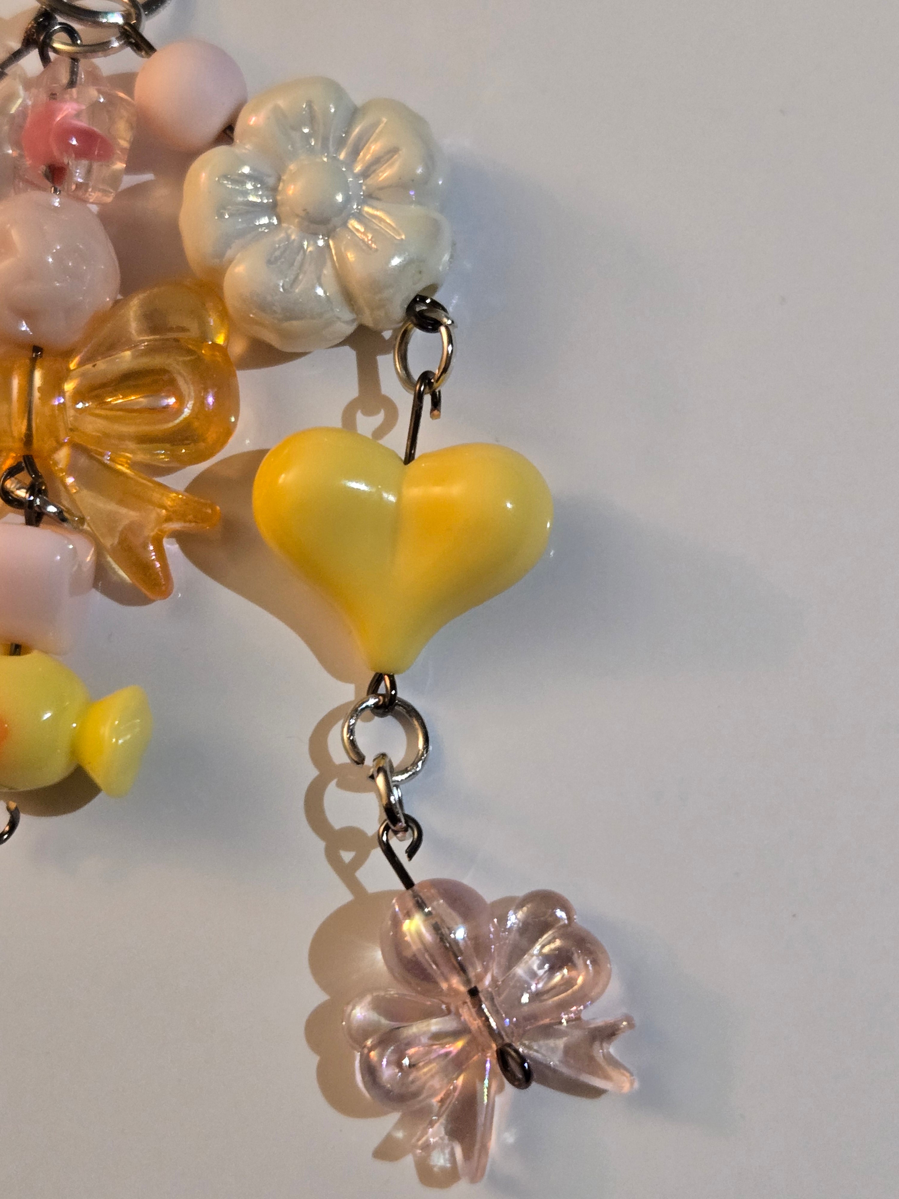 Custom Beaded Keychain with Name for Bags & Ita Bags